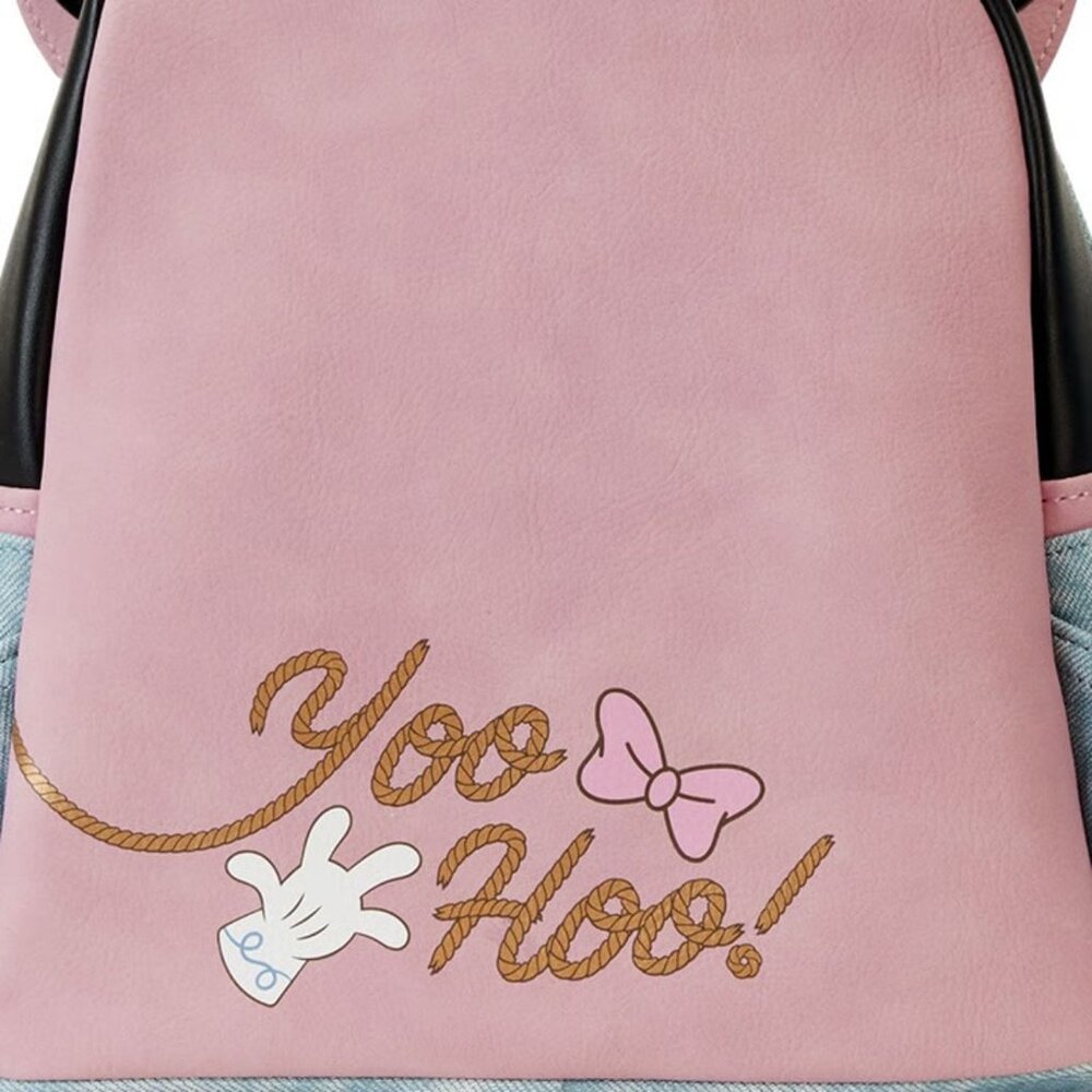 NWT Loungefly Disney Minnie Mouse Cowgirl Mini Backpack - Picture 6 of 7